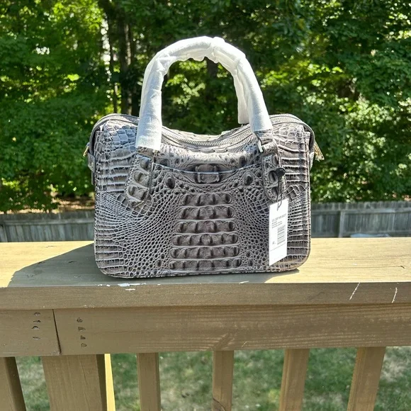 Brahmin 👜 Micaela Charcoal Zinnia. NWT - Picture 9 of 11